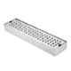 Ruhe 12x3 inch 304 Grade Stainless Steel Shower Drain Channel Palo without Collar, 16-0111-01