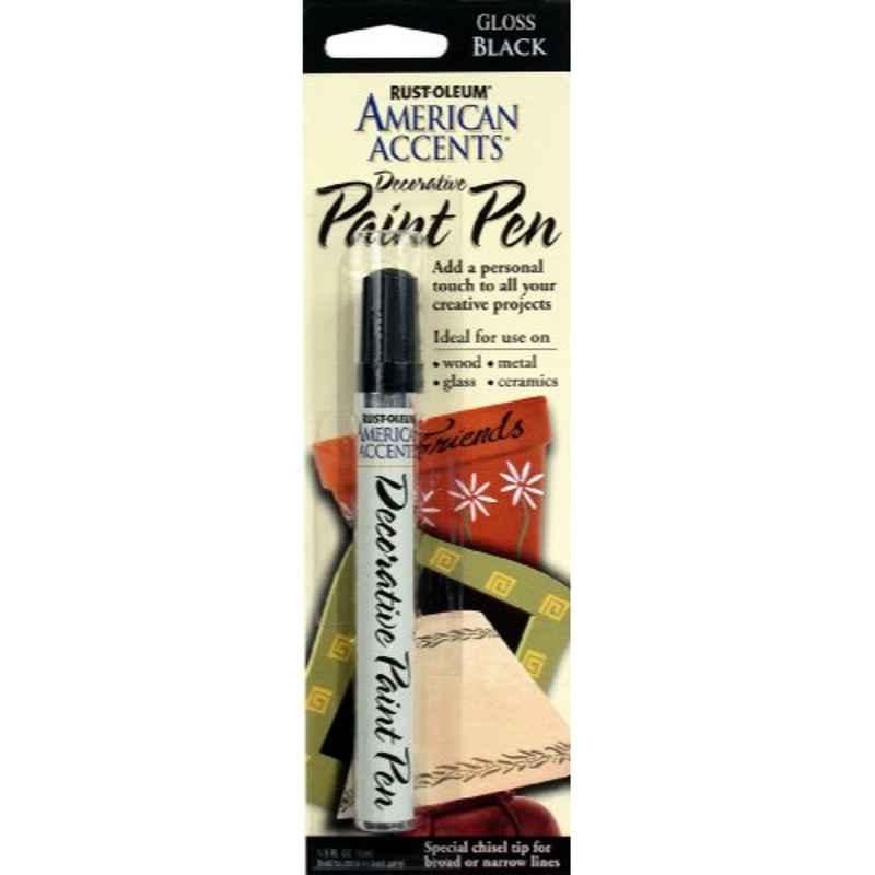 Rust-Oleum American Accents 0.33 Oz Black 215123 Decorative Pens