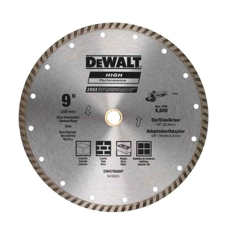 Dewalt 230x7x22 mm High Performance Turbo Rim Wheel, DW47900HP