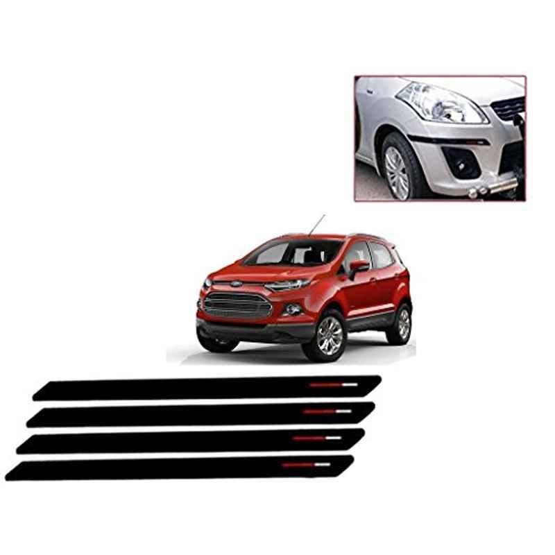 Kozdiko 4 Pcs Black & Red Bumper Protector Set for Ford Eecosports