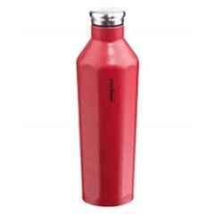 Pinnacle Prisma 350ml Stainless Steel Red Water Bottle (Pack of 5)
