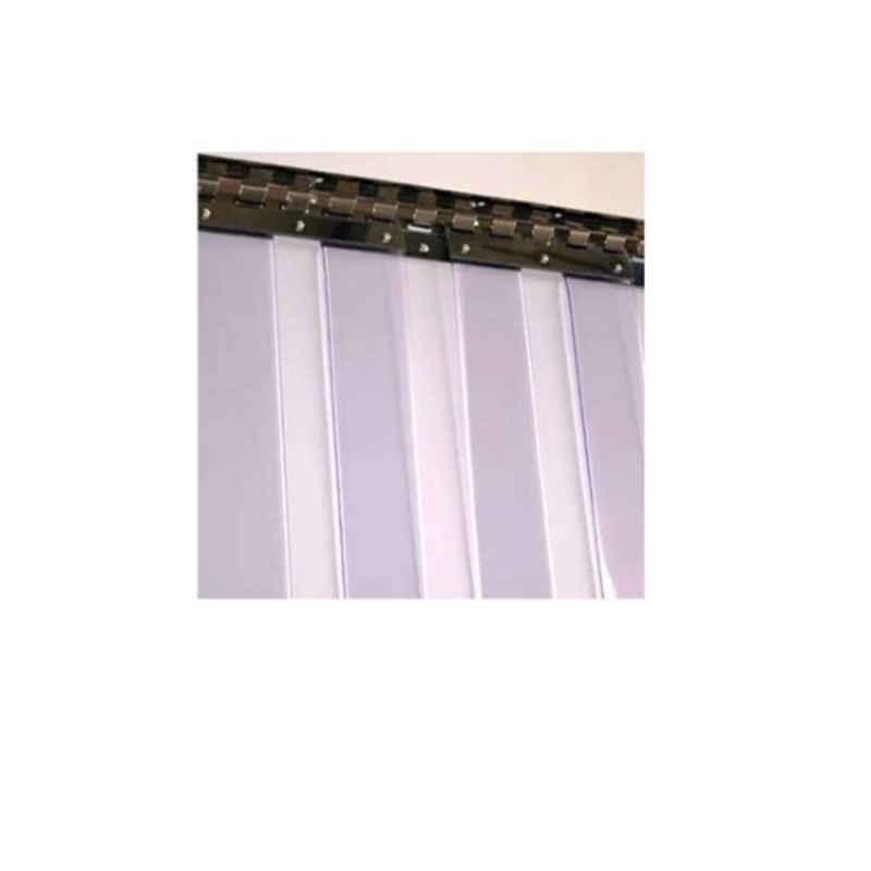PVC Strip Curtains Stainless Steel Rod for Walking in The Climate in Which The Refrigerator is Pollution Control Freezers Door Clean Room Warehouses Pet Access Doors (1m Steel Rod)