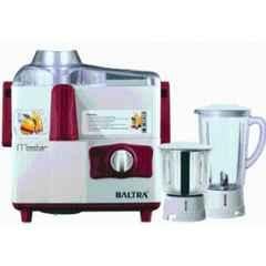 Baltra Master Dlx 500W ABS Maroon & White Juicer Mixer Grinder with 2 Jars, BJMG-108