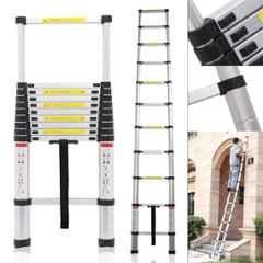 Smarty 11 Step 11ft Aluminium Foldable Telescopic Ladder with Locking Mechanism