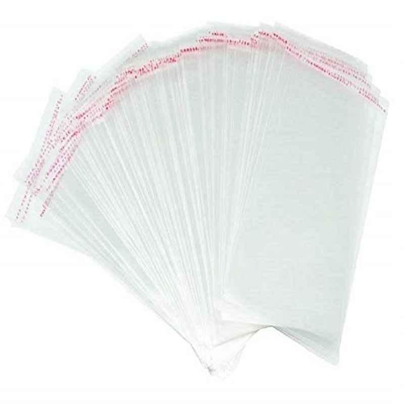 Borningfire 5x7 inch Plastic Clear Resealable Cellophane Bag (Pack of 100)