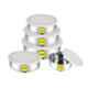 Sempl 5 Pcs Stainless Steel Container Set with Lid