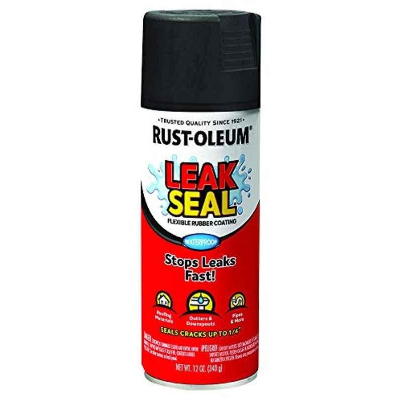 Rust-Oleum Leak Seal 12oz Black 265494 Flexible Rubber Coating Spray