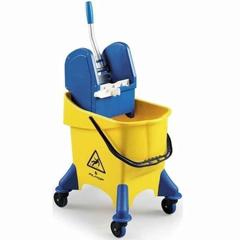 Intercare Mopping Bucket With Wringer, Polypropylene, 30 L