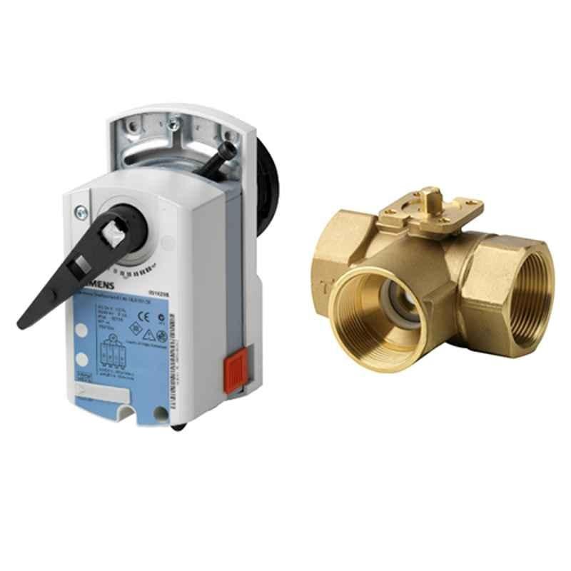 Buy Siemens VBI61.25-10 DN25 PN40 3 Way Brass Ball Valve & GLB161