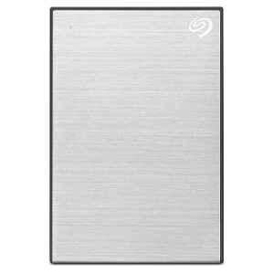 Seagate 2TB USB 3.0 Slim Portable Backup Plus Silver External Hard Disk Drive for PC, Laptop & Mac, STHN2000401