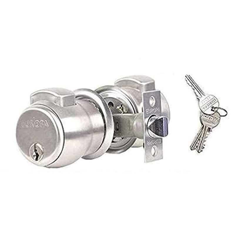 Europa 17.8mm Stainless Steel Feather Touch Press Button Cylindrical Lock, C320