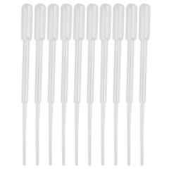 Lab Junction 3ml Plastic Transfer Graduated Pipettes, LJ-801, (Pack of 10)