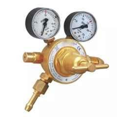 Arcon CO2 Single Stage Double Gauge Pressure Regulator with Flow Meter, A-2CF