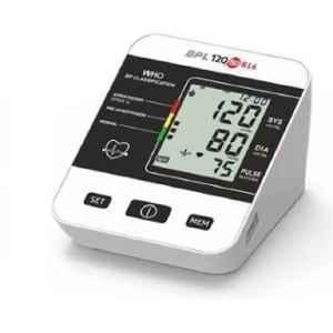 BPL White & Black Fully Automatic Digital Blood Pressure Monitor, 120/80 B16