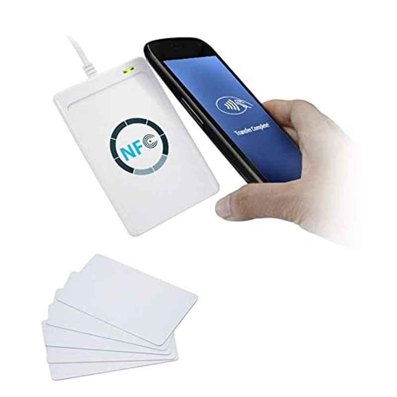 Rubik White 12mbps NFC RFID Card Reader & Writer