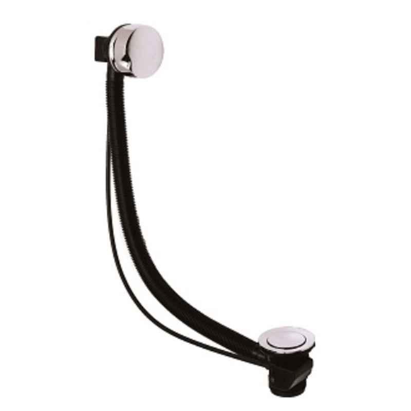 Aqua Eco 550mm Plastic Pop-up Bath Waste, AQP-WBT-110-60-A-CP