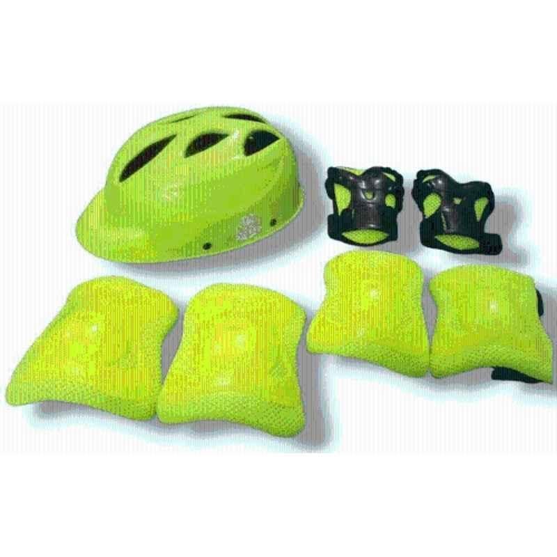 STYRKR Plastic & EVA Foam Neon Kids Protective Skating Guard Kit (Medium) Skating Guard Cycling KitKIT-957