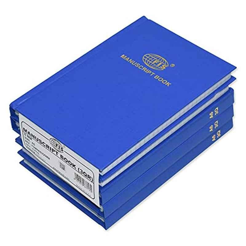 FIS 5 Pcs 144 Sheets A6 Blue Manuscript Notebook Set, FSMNA63Q5MM