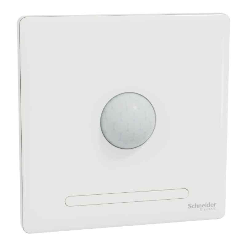 Schneider Electric Unica X 240V Painted White LED Night Foot Lamp with PIR Sensor, NUXFLIR_PW