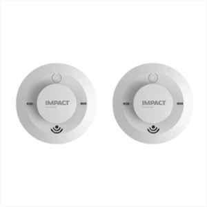 Impact by Honeywell WiFi Connected Smart Smoke Detector, FDC-100 (Pack of 2)