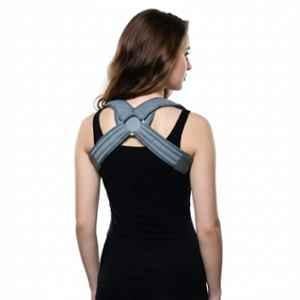 Kripal Care Cotton Grey Clavicle Brace, Size: Universal, PC 0802