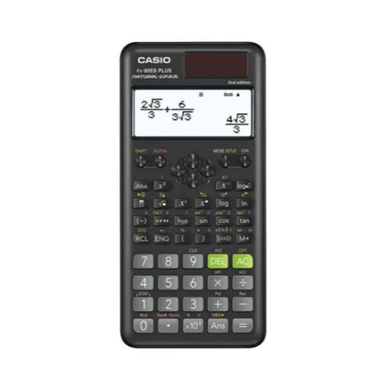 Casio FX-85ES Plus Plastic Black, Grey & Purple 12-Digit Scientific Calculator