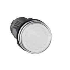 Schneider Electric 22mm LED White Pilot Light, XB7EV01BPN