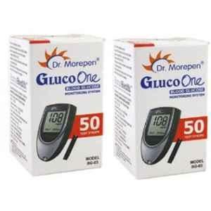 Dr Morepen Dr. Morepen Gluco One Bg-03 100 Pcs Glucometer Strips 100 Glucometer Strips Box