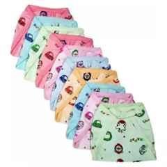 Fastgear Cloth Multicolour Tie Strip Diaper for New Born Baby, FG601 (Pack of 5)