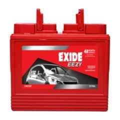 Exide EEZY 65Ah Tubular Battery for Car, SUV & MUV, EY700L
