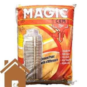 Magic Paints Cem Plus 10kg Golden Brown Matte Finish Decorative Waterproof Cement Paint