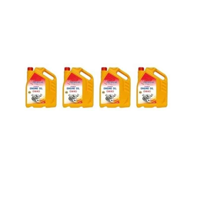 Z Premium 0W40 5 Litre Engine Oil (Pack of 3)