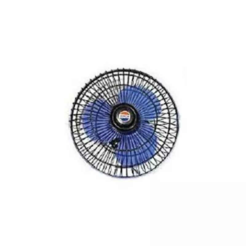 Car International Cabin Fan in Black & Blue Metal for Universal Bus, Truck, CI-9980