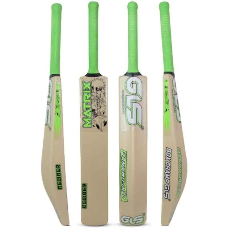 GLS Matrix 800-850g PVC Full Size Yellow & Blue Full Size Cricket Bat for Age 15+ Years