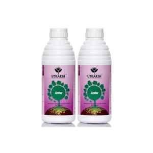 Utkarsh Azotoz 1 Litre Azotobacter Nitrogen Fixing Microbes Bio Fertilizer (Pack of 2)