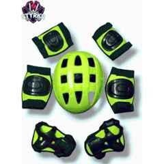 STYRKR Neon New Protective Skating/Cycling Guard Kit | Multi Sport Gear for Kids 149 Cycling Kit