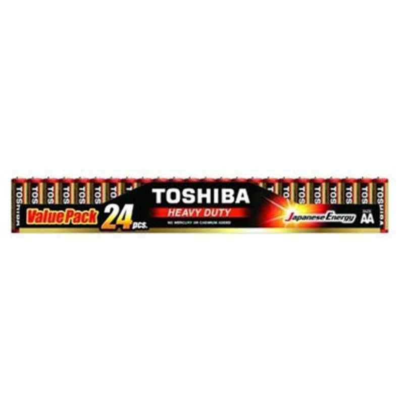 Toshiba 1.5V Japanese Energy AA Battery, 91417 (Pack of 24)