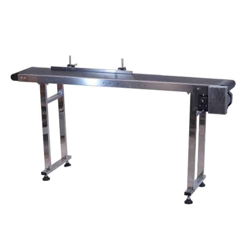 Universal Seal DX200 8 inch Stainless Steel Batch Coding Conveyor Belt for Inkjet, TIJ & Batch Coding Machines