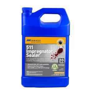 Miracle Sealants 3.78 Litre 511 Impregnator Sealer for Marble, Granite & Other Natural Stones, 511GAL4