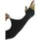 Safies Lets Slim Black Polyamide & Spandex Arm Sleeves for Men & Women