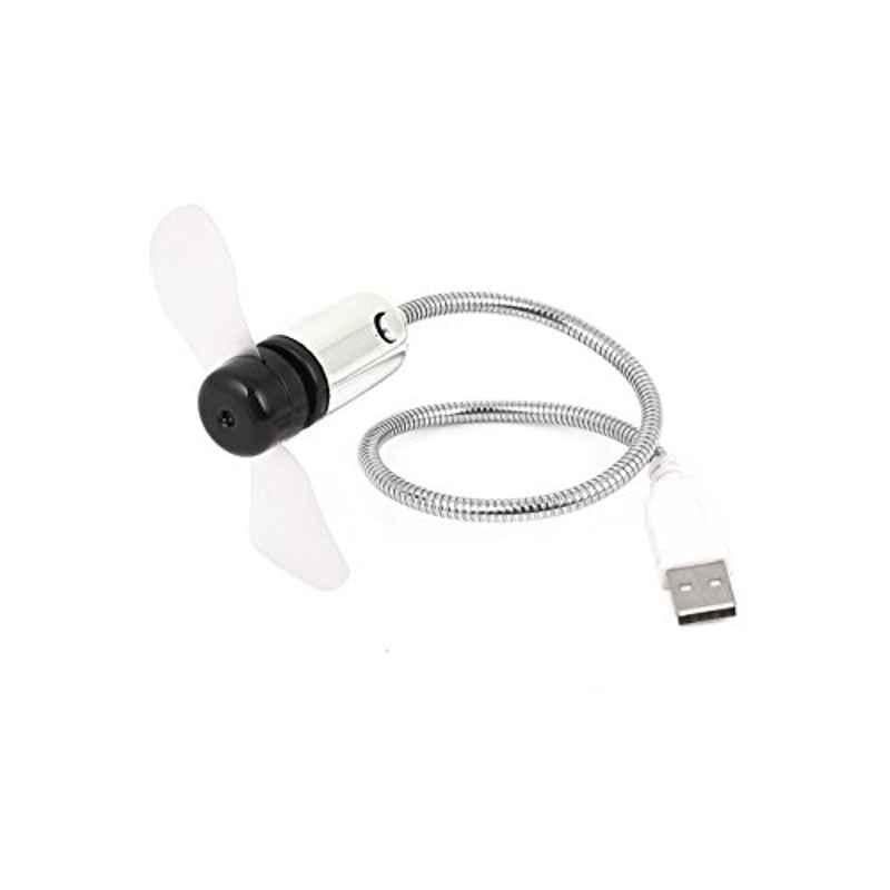 Ruilogod USB LED Gooseneck Fan for PC, Laptop & Notebook