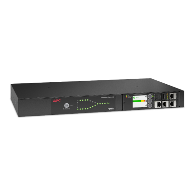 APC NetShelter 16A Rack Automatic Transfer Switch for Data Centers, IT Rooms & Network Racks, AP4423A