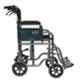 Smart Care SC905AJ 100kg Metal Black Portable Wheelchair with Detachable Footrest & Armrest, WC51