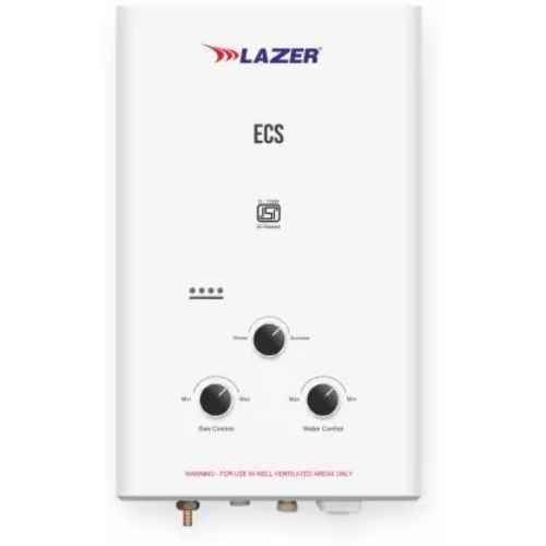 Buy Lazer Ecs Gas 5.5L White Gas Water Geyser, ECS9005.5LWHT Online At Best  Price On Moglix