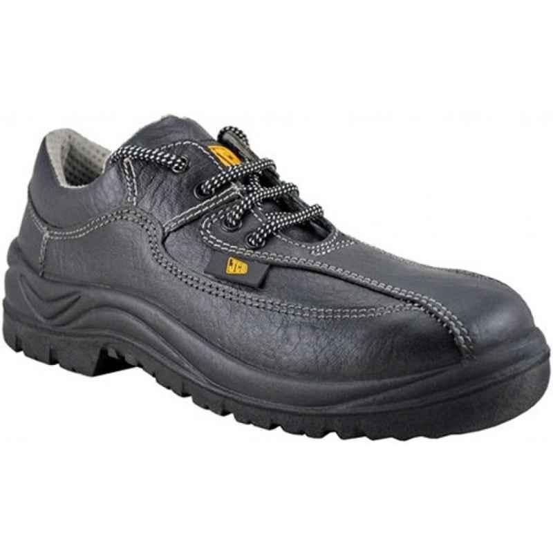 JCB Duchess Steel Toe Black Work Safety Shoes, Size: 2