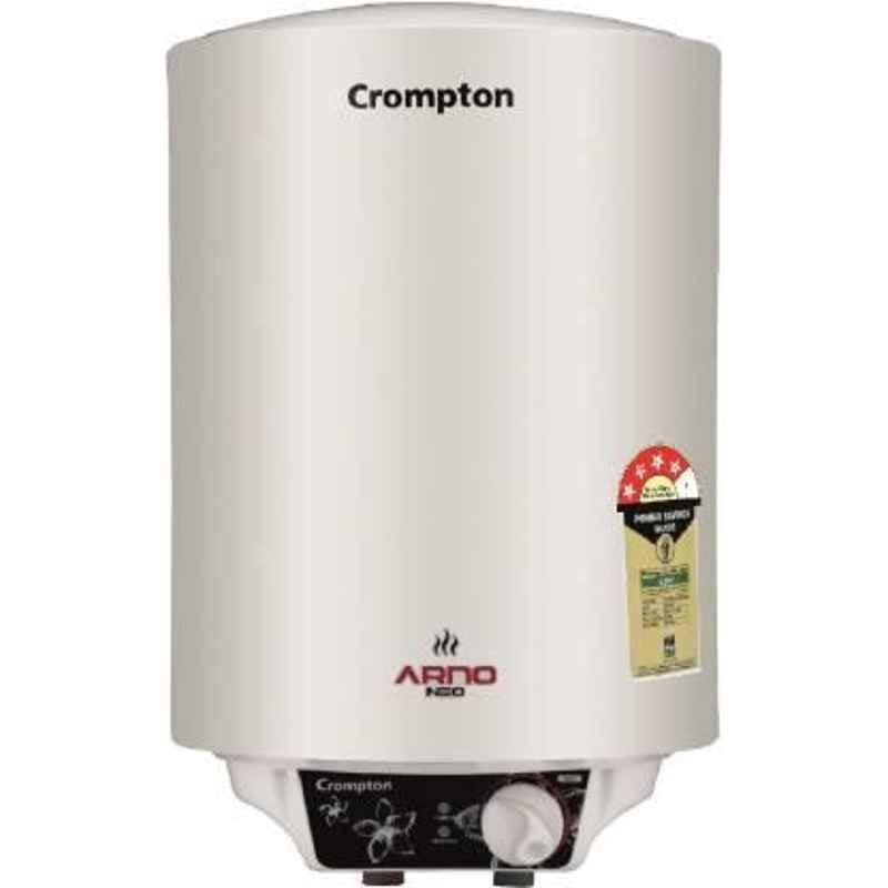 Crompton Arno Neo 15L Silver Storage Water Geyser, AWSH-2615