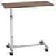 PMPS Bedside Laptop Portable Table with Natural Wood Top & Height Adjustable