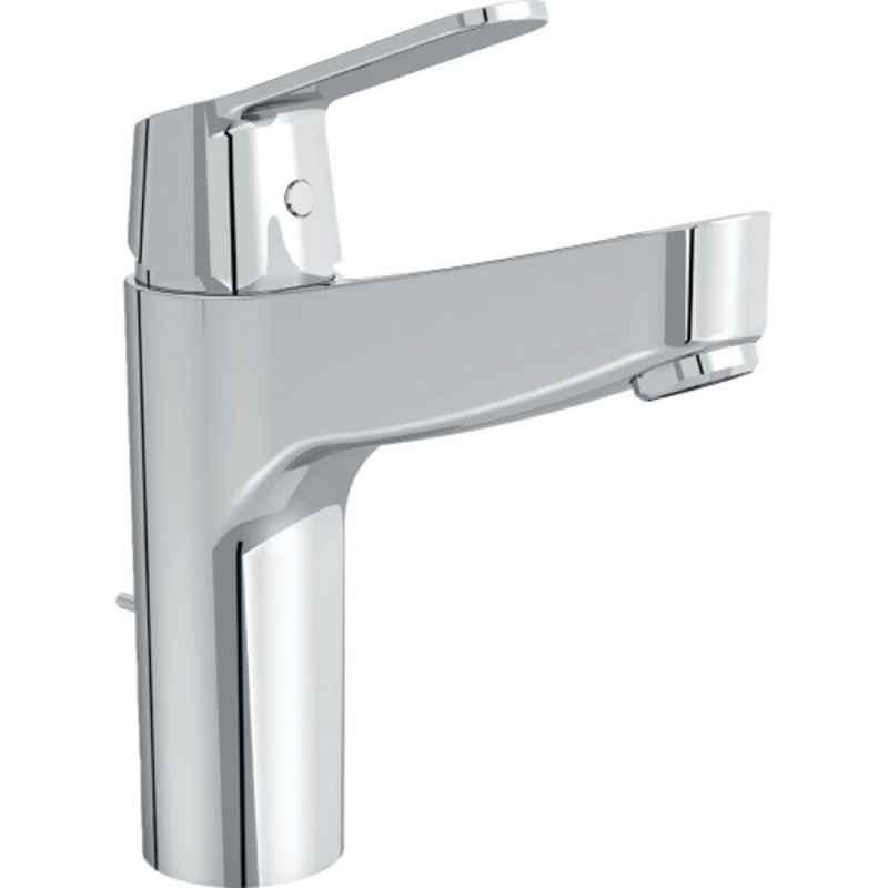 Kludi Rak Peak Brass Chrome DN15 Single Lever XL Basin Mixer, RAK18060