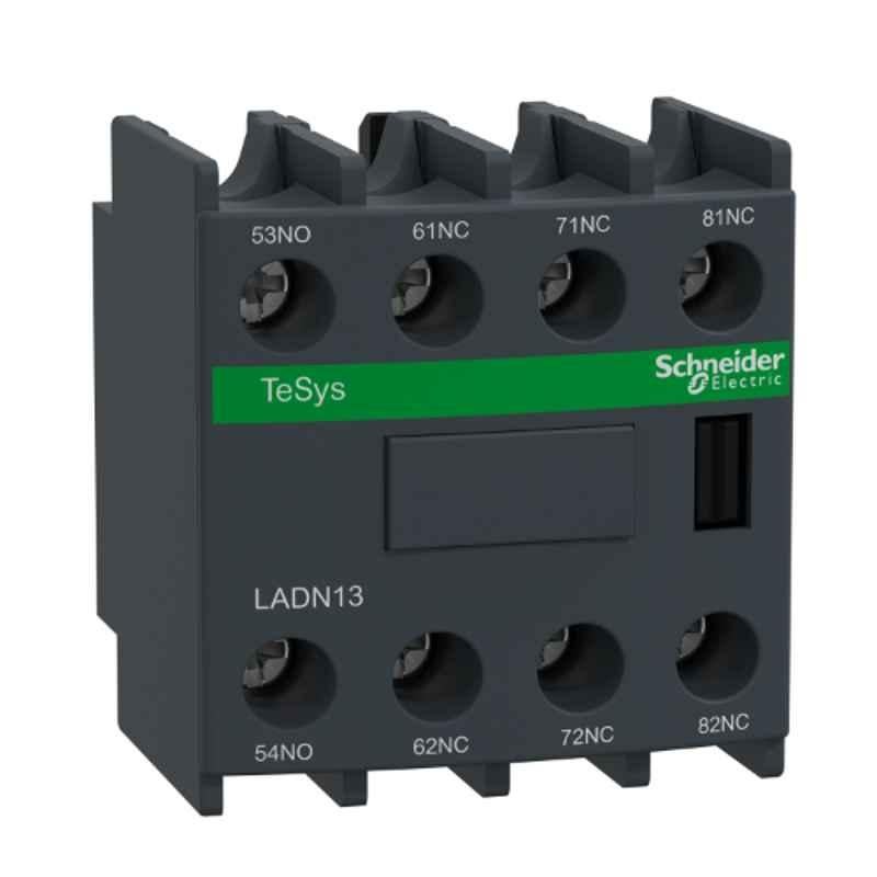 Schneider TeSys 1NO+3NC Auxiliary Contact Block, LADN13