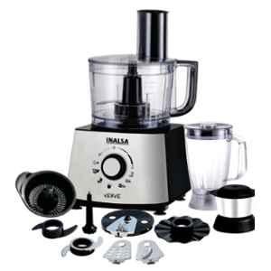 Inalsa Verve 800W Black & Silver Food Processor